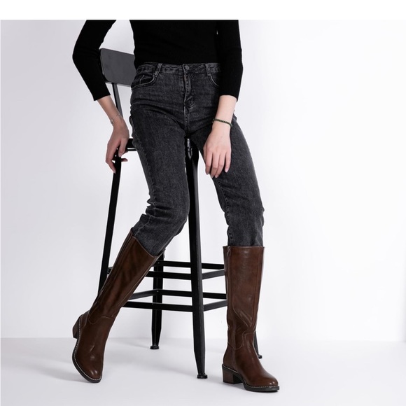 Jeossy Women's👱🏽♀️9661 Knee High Riding Boots👢Sz 11 - Picture 8 of 14